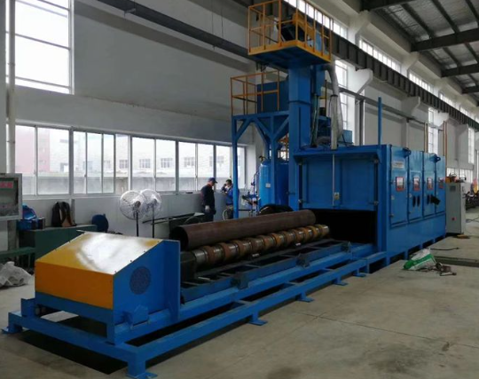 焦作喷砂机在管道除锈中的现场施工应用